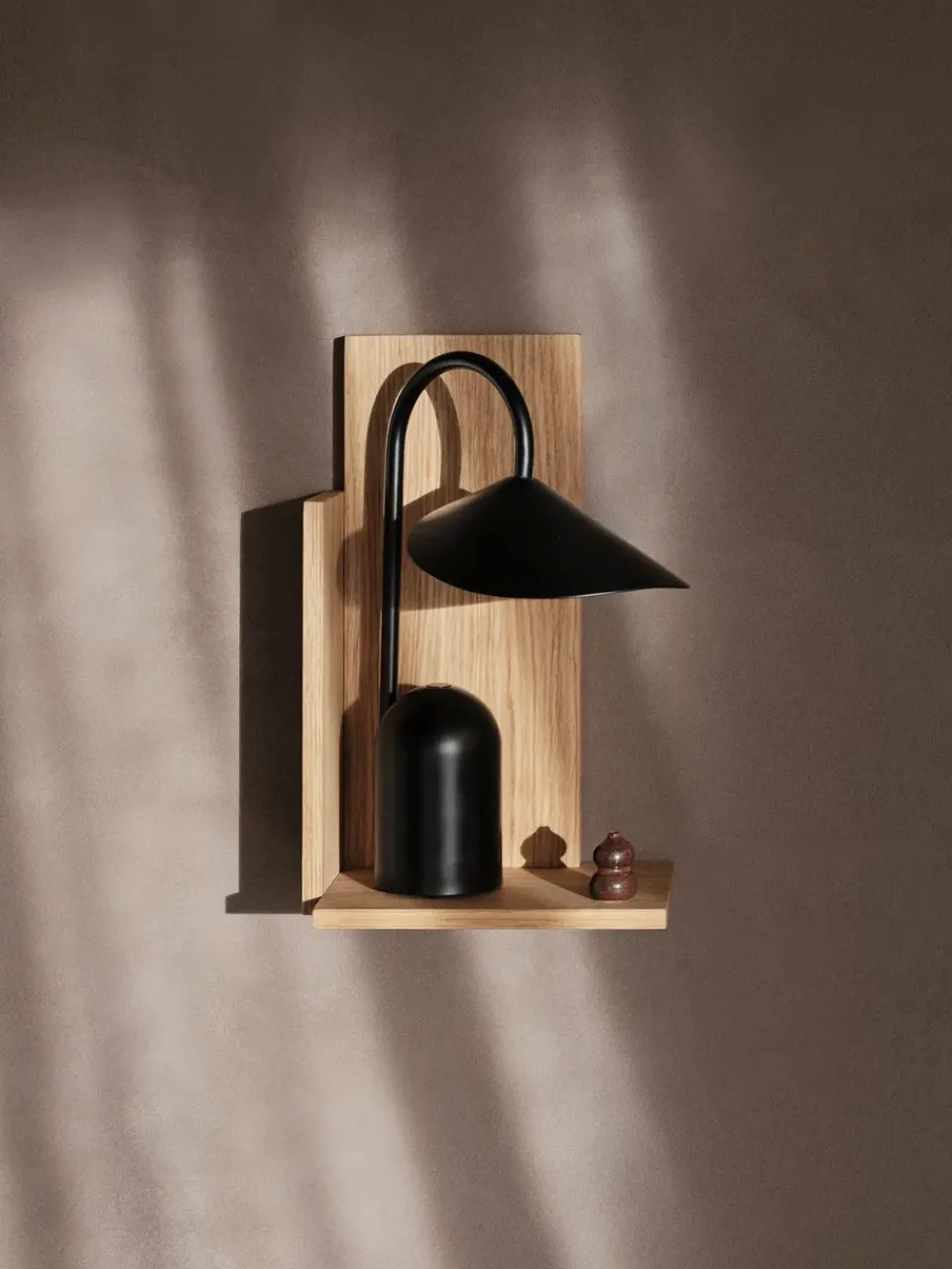 Ferm Living Shelves & Shelving Systems*Stagger shelf tall, Oiled Oak Brown