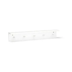Kid's Concept Clothes Hooks & Hangers*Star shelf with hooks, White