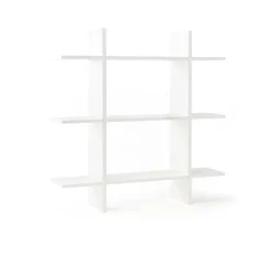 Kid's Concept Shelves & Shelving Systems*Star wall shelf 3 shelves, White