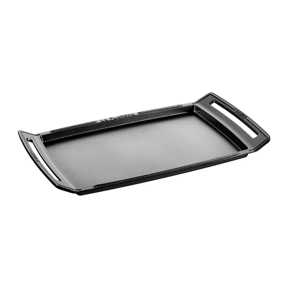 STAUB Garden Details & Accessories*Teppanyaki griddle with handles 38x25 cm, Black