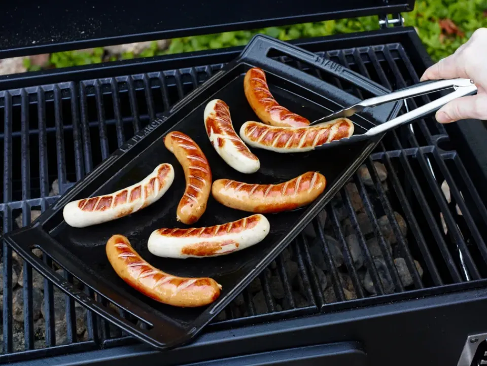 STAUB Garden Details & Accessories*Teppanyaki griddle with handles 38x25 cm, Black