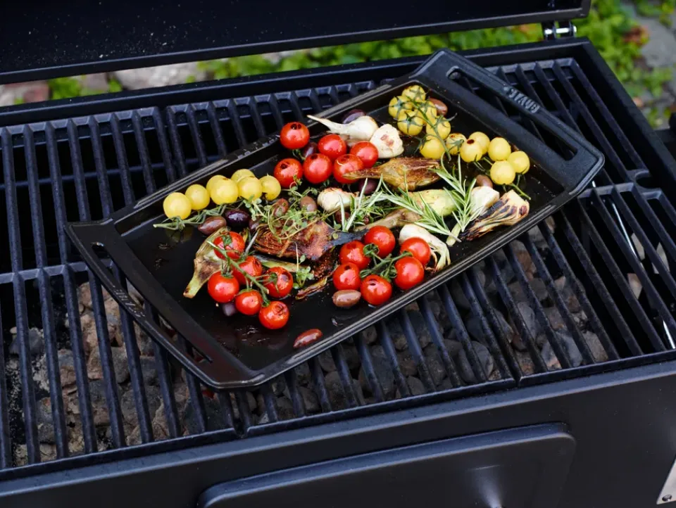 STAUB Garden Details & Accessories*Teppanyaki griddle with handles 38x25 cm, Black
