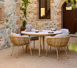 Cane-line Garden Details & Accessories|Seat Cushions & Pads*Stay chair cushion set, Sand (Natté) Beige