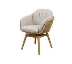 Cane-line Garden Details & Accessories|Seat Cushions & Pads*Stay chair cushion set, Sand (Natté) Beige