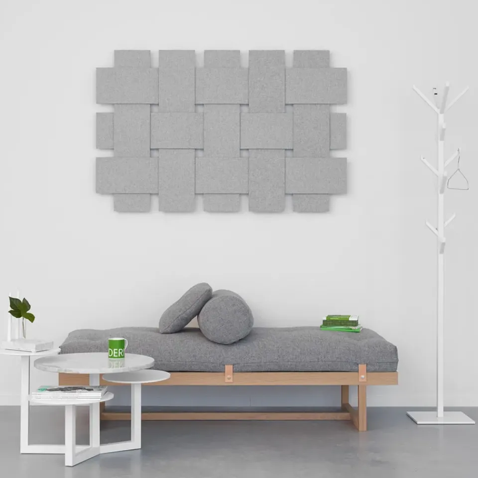 A2 Day Beds & Chaises|Sofas*Stay day bed, Fabric . body in oiled oak Grey