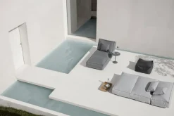 Blomus Garden Sofas & Garden Benches*STAY daybed S sunbed 190x80 cm, Stone Grey