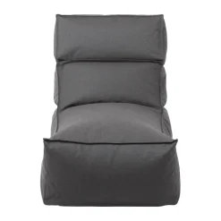 Blomus Seating*STAY lounge armchair pouf 60x120 cm, Coal Grey