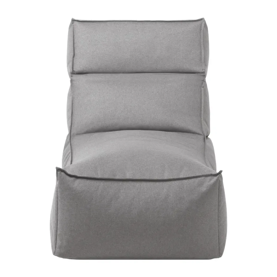 Blomus Seating*STAY lounge armchair pouf 60x120 cm, Stone Grey