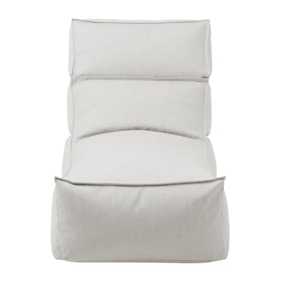 Blomus Seating*STAY lounge armchair pouf 60x120 cm, Cloud Grey
