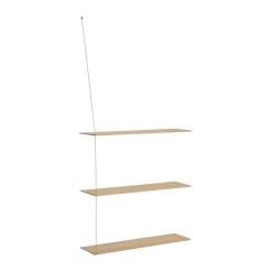 Woud Shelves & Shelving Systems*Stedge wall shelf 80 cm, Oak Beige