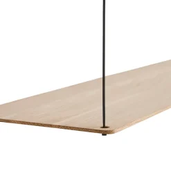 Woud Shelves & Shelving Systems*Stedge wall shelf 80 cm, white-pigmented oak Brown