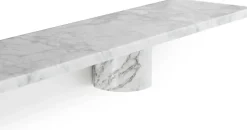 Normann Copenhagen Shelves & Shelving Systems*Sten Shelf 120 cm, marble White