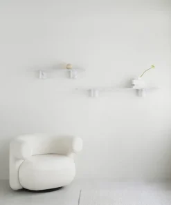 Normann Copenhagen Shelves & Shelving Systems*Sten Shelf 120 cm, marble White