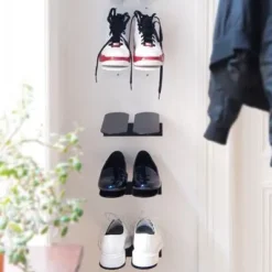 Maze Shoe Racks*Step S shoe shelf, Black
