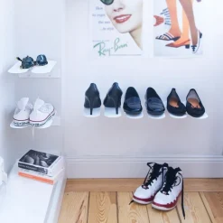 Maze Shoe Racks*Step S shoe shelf, White