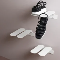 Maze Shoe Racks*Step S shoe shelf, White