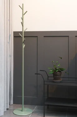 SMD Design Clothes Racks, Coat Stands & Hangers*Sticks hanger floor, Linden wood Green