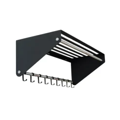 SMD Design Hat Rack & Hat Shelves*Sticks hat shelf, Dark Grey