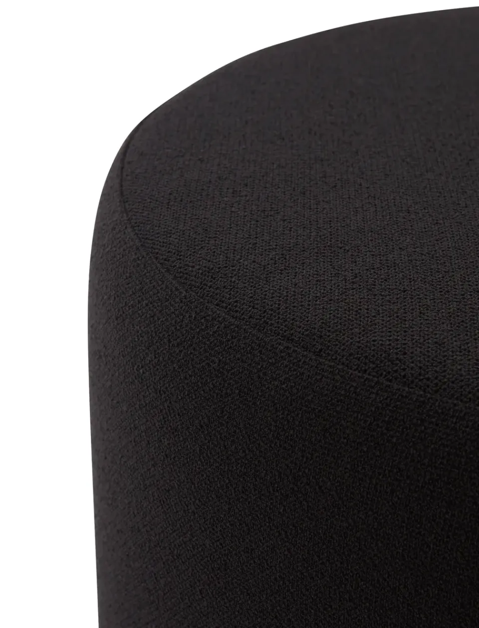 AYTM Sitting Poufs*Stilla pouf bouclé, Anthracite GreyBlack