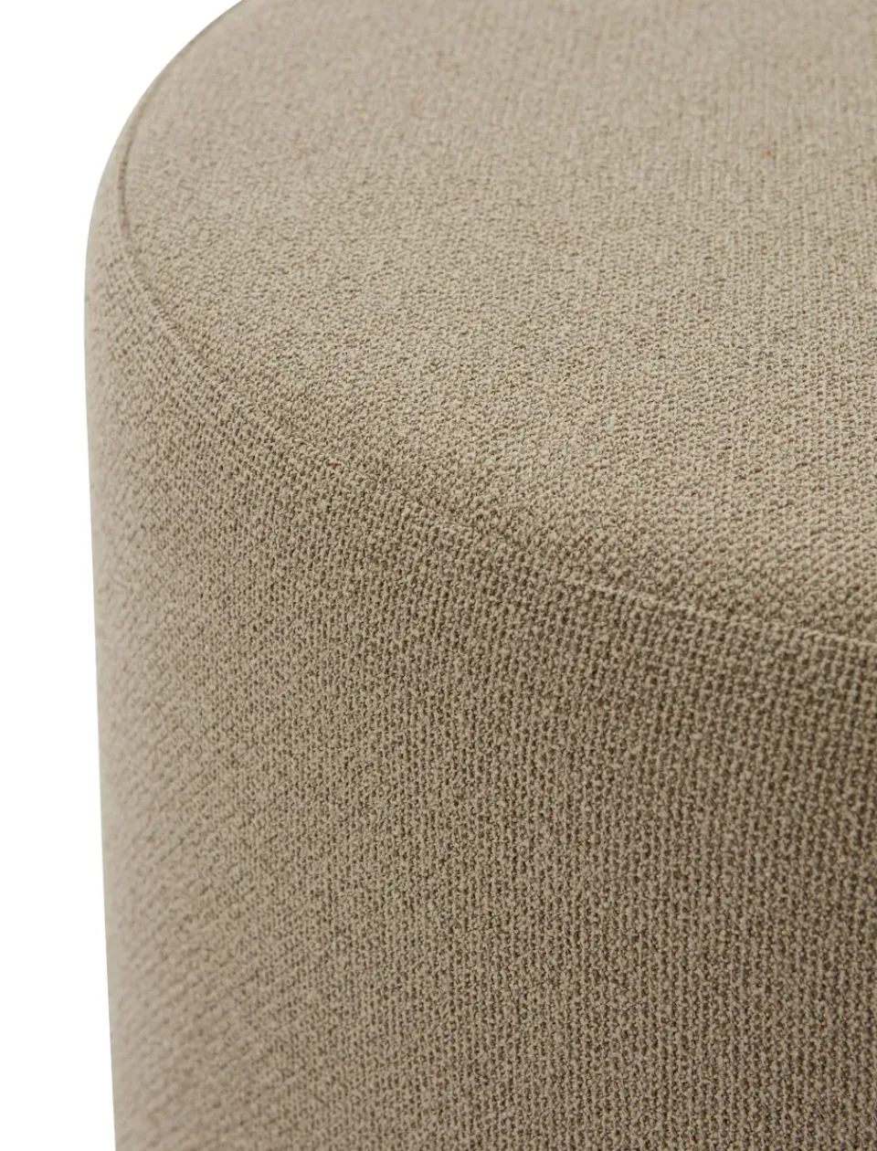 AYTM Sitting Poufs*Stilla pouf bouclé, Taupe Beige