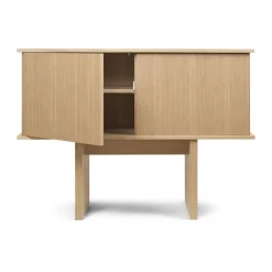 Ferm Living Dressers & Sideboards*Stilt sideboard single 72,5x100 cm, Natural oak Beige
