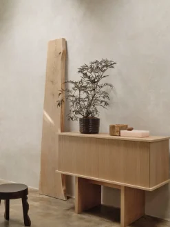 Ferm Living Dressers & Sideboards*Stilt sideboard single 72,5x100 cm, Natural oak Beige