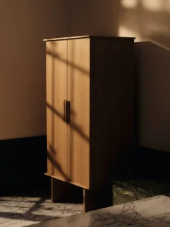 Ferm Living Display & Glass Cabinets*Stilt wardrobe 90x61x186 cm, Natural Beige
