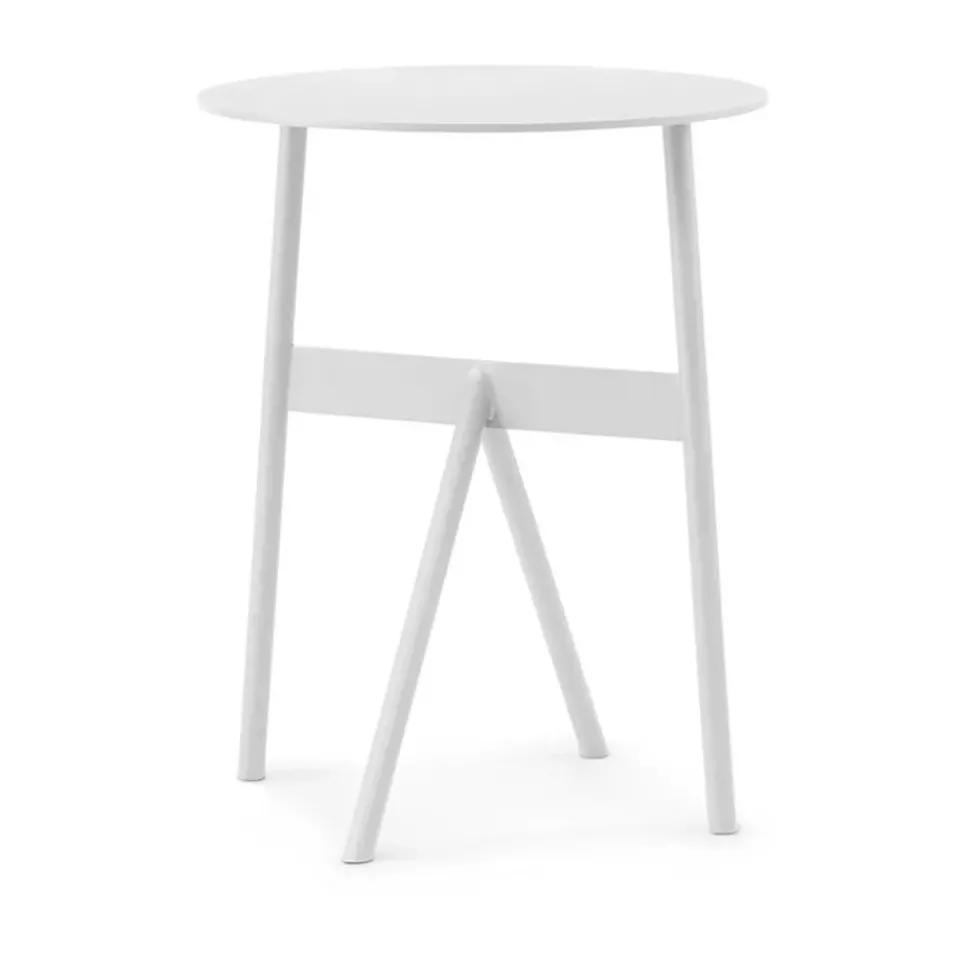 Normann Copenhagen Side Tables*Stock Table side table Ø37 cm H:46 cm, White