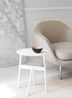Normann Copenhagen Side Tables*Stock Table side table Ø37 cm H:46 cm, White