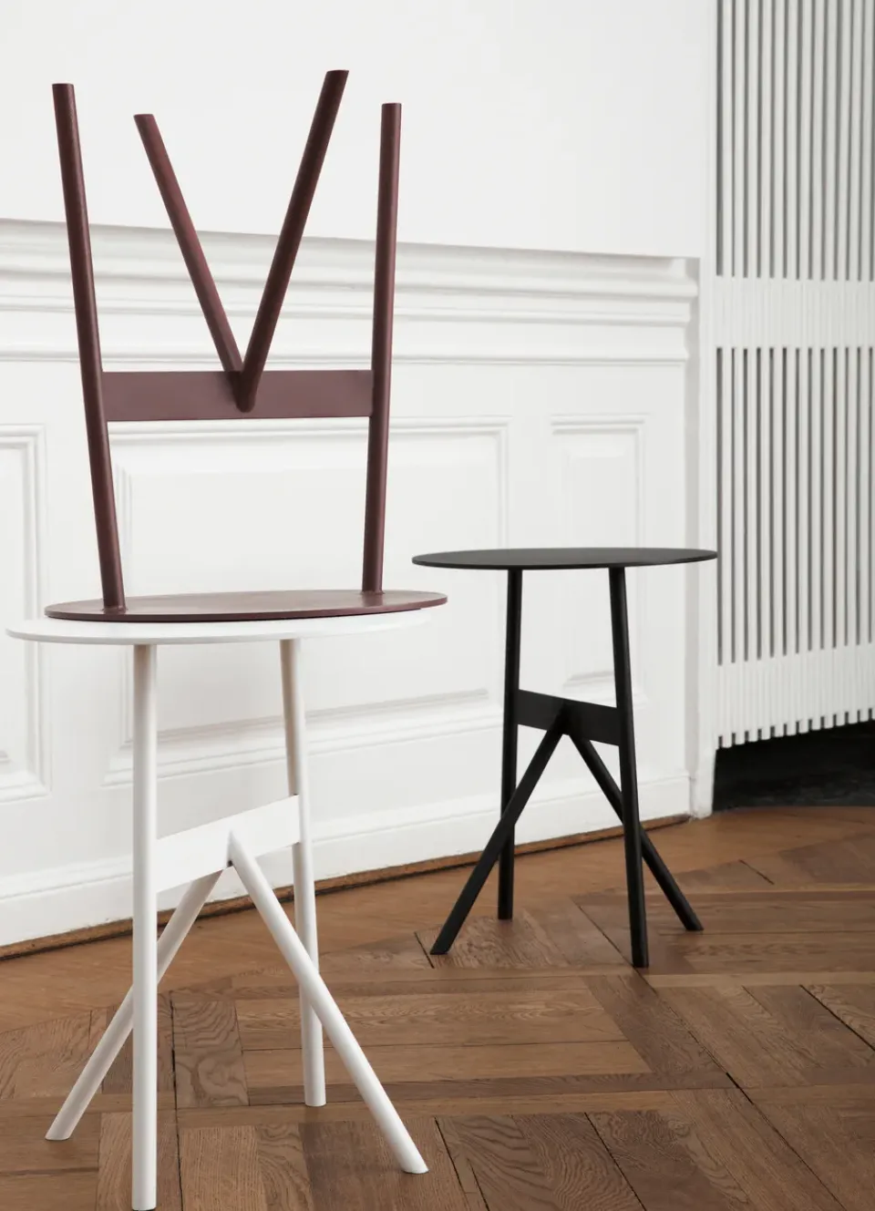 Normann Copenhagen Side Tables*Stock Table side table Ø37 cm H:46 cm, White