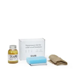 Stolab Furniture Care*natural oil maintenance kit 250 ml, oil for ash. birch and oak Transparent