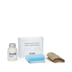 Stolab Furniture Care*oiled maintenance kit, oiled. 250 ml. to ash & birch White