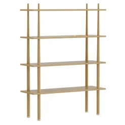 Umage Shelves & Shelving Systems*Stories Shelf with 4 shelves, Oak Brown