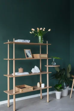 Umage Shelves & Shelving Systems*Stories Shelf with 4 shelves, Oak Brown