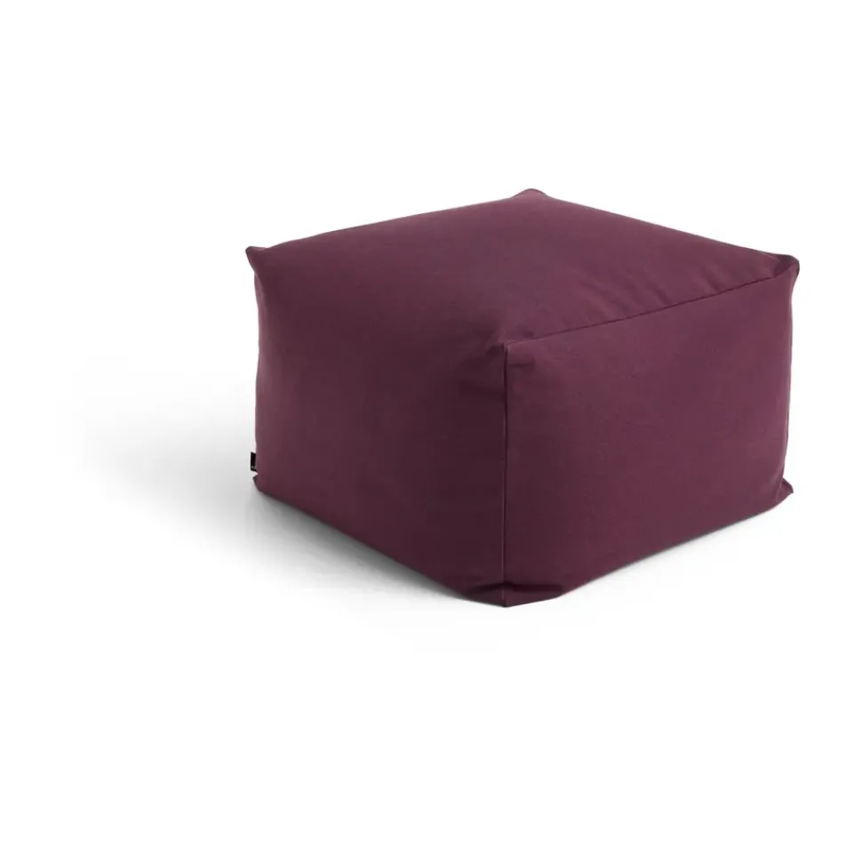 HAY Sitting Poufs*Story pouf 40x49x49 cm, Burgundy Red