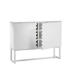 A2 Dressers & Sideboards*Story Side table, , marble top, stand White
