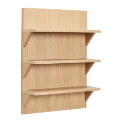 Hübsch Shelves & Shelving Systems*Straight shelf, Oak Beige