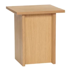 Hübsch Side Tables*Straight side table, Oak Beige