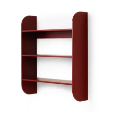 TÔNN furniture Shelves & Shelving Systems*Strapats wall shelf 62x73,6 cm, Burgundy Red