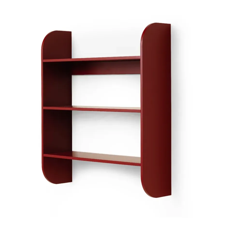 TÔNN furniture Shelves & Shelving Systems*Strapats wall shelf 62x73,6 cm, Burgundy Red