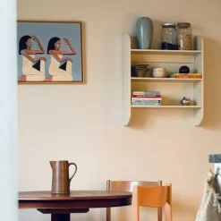 TÔNN furniture Shelves & Shelving Systems*Strapats wall shelf 62x73,6 cm, Off- White