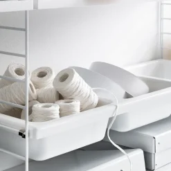 String String Shelves*bowl shelf, White