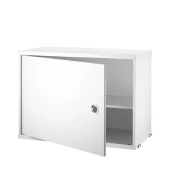 String String Shelves|Display & Glass Cabinets*cabinet with door, , 58x30 cm White
