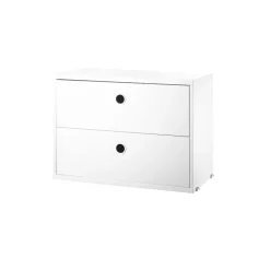 String Dressers & Drawer Units|String Shelves*cabinet with drawers, , 58x30 cm White