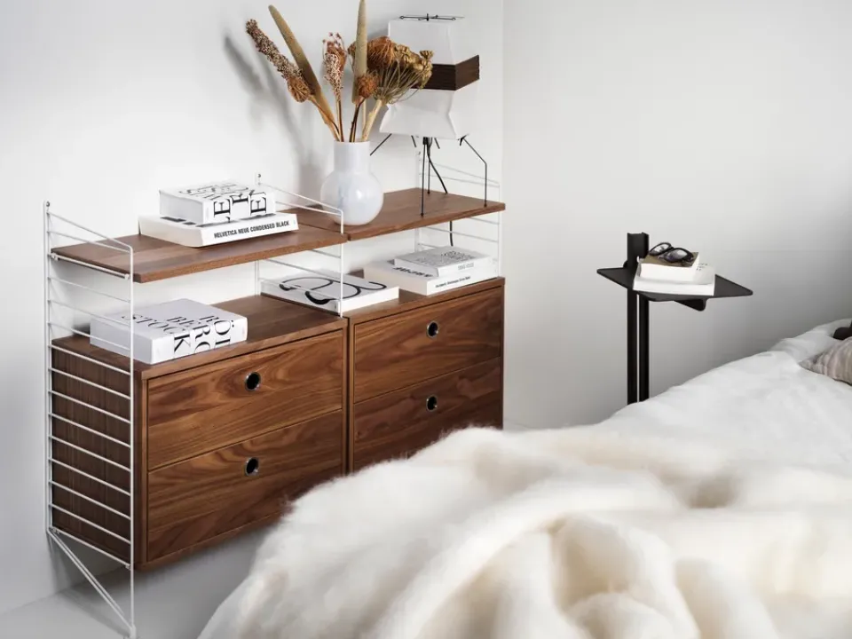 String Dressers & Drawer Units|String Shelves*cabinet with drawers, , 58x30 cm White