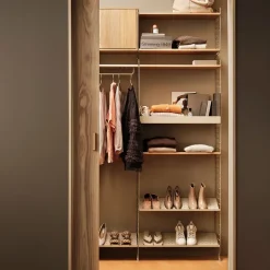 String String Shelves|Display & Glass Cabinets*cabinet with flip door, Oak, 78x30 cm Beige