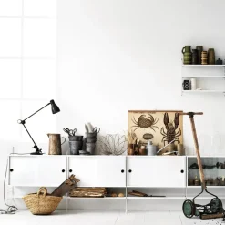 String String Shelves|Display & Glass Cabinets*cabinet with sliding door, , 78x30 cm White
