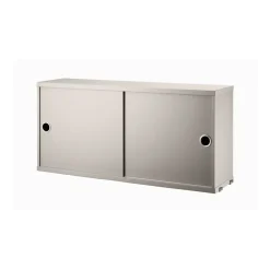 String String Shelves|Display & Glass Cabinets*cabinet with sliding door, , 78x20 cm Beige