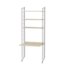 String String Shelves*children's room ash & black - Combination C Beige