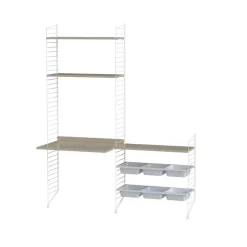 String String Shelves*children's room & white - Combination E Beige